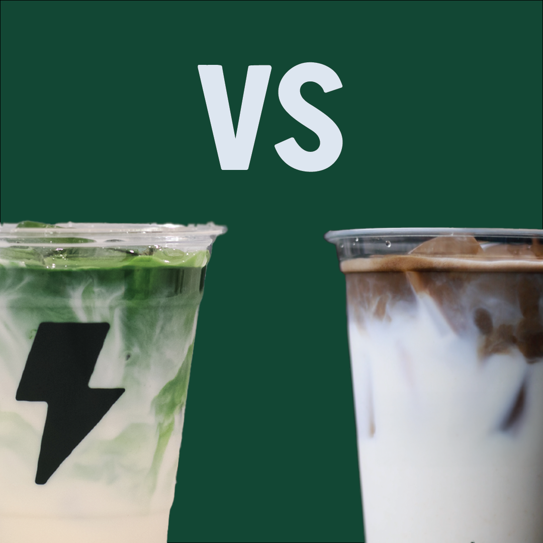 MATCHA VS COFFEE