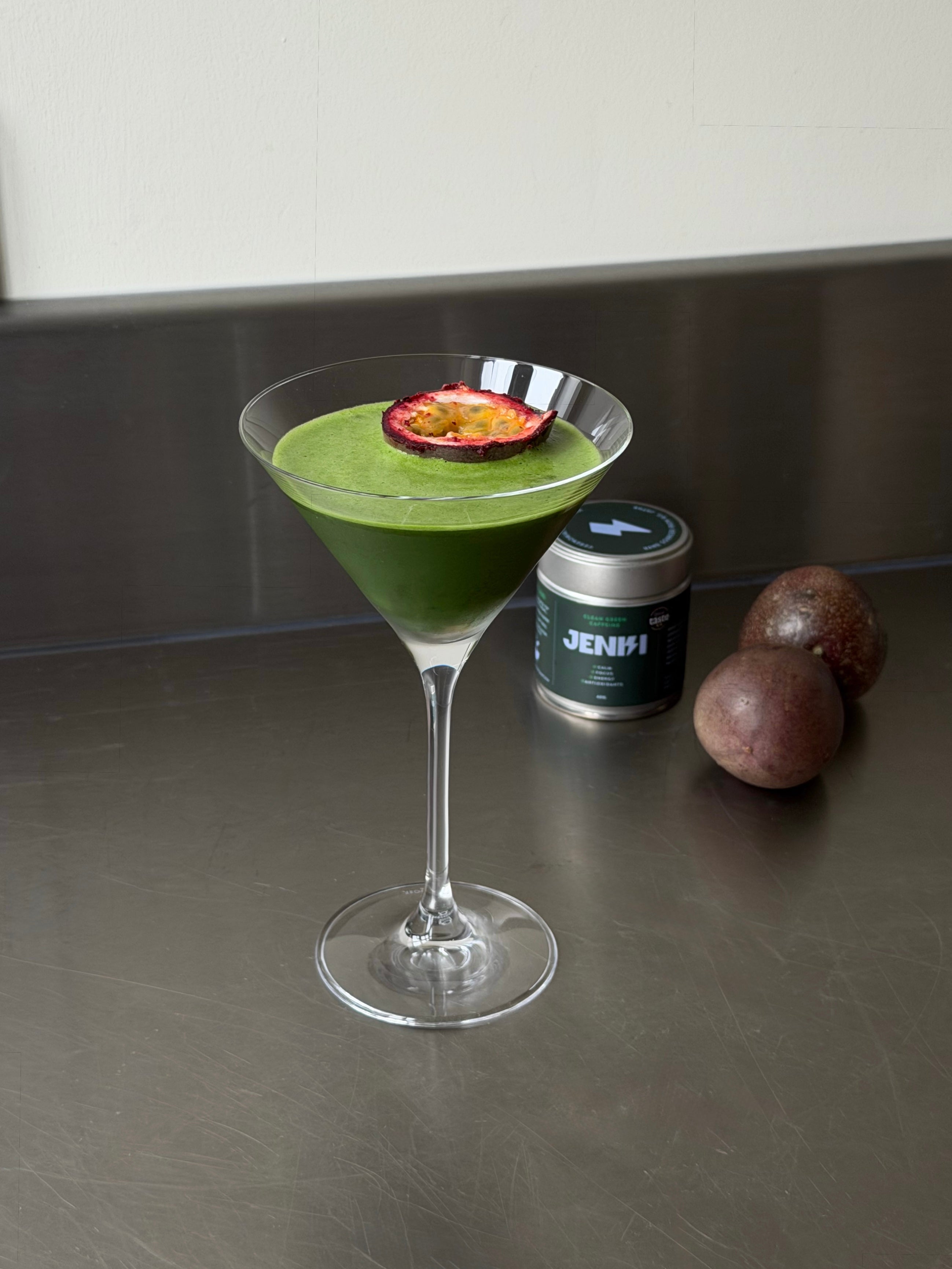 PASSIONFRUIT MATCHA MARTINI