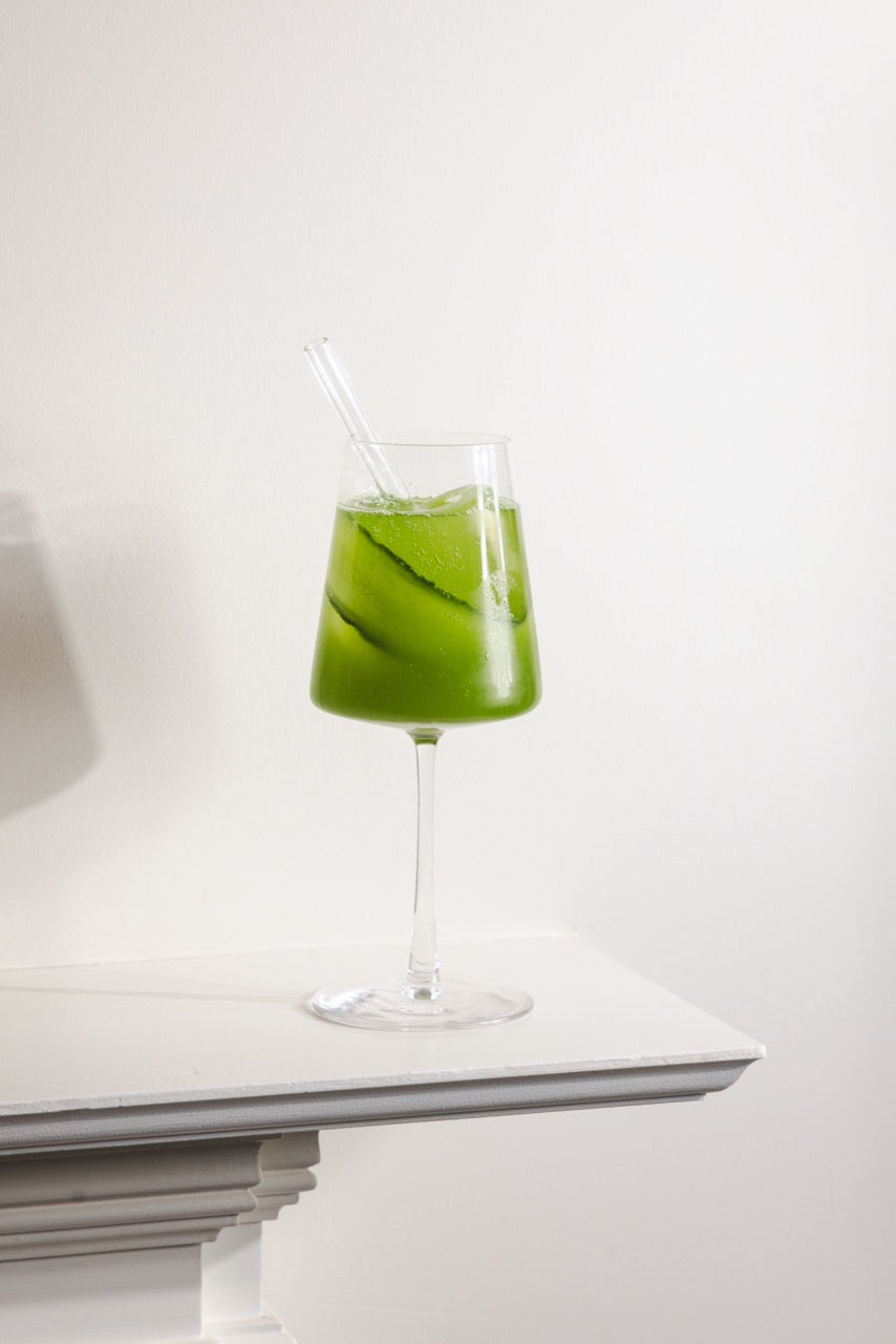 MATCHA ELDERFLOWER SPRITZ