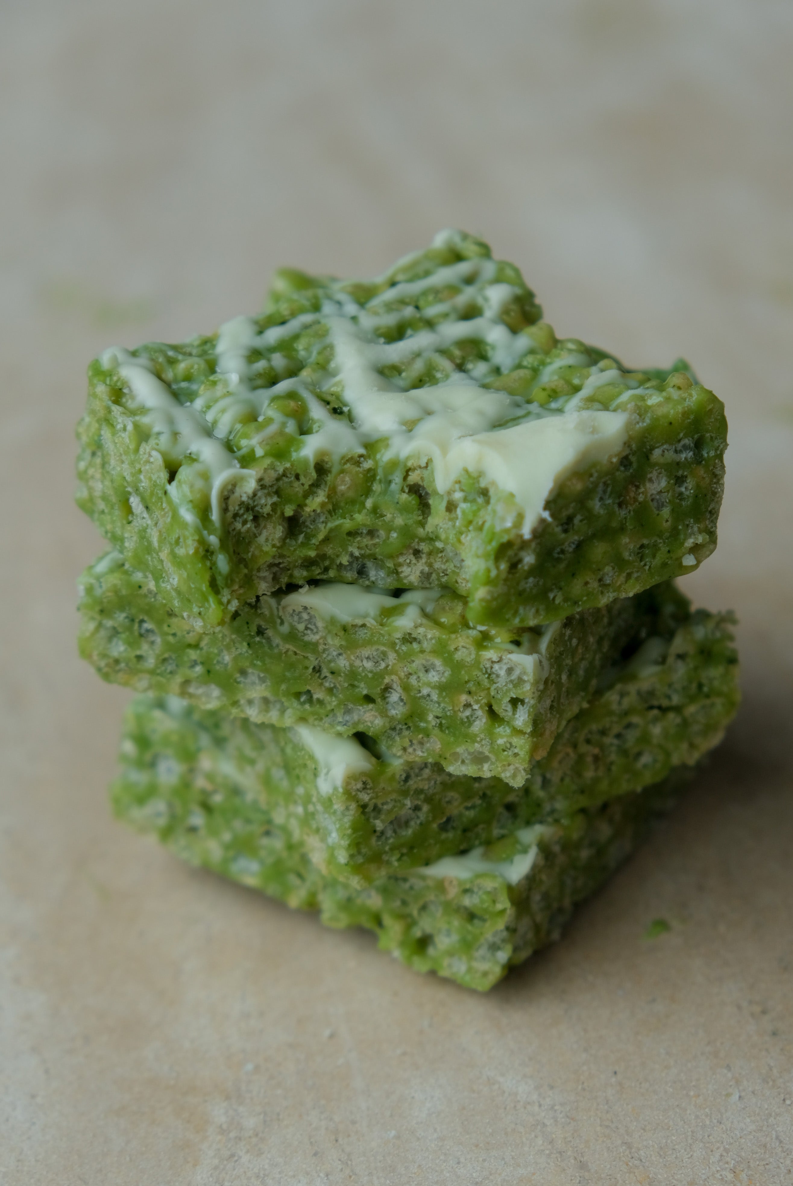 MATCHA RICE KRISPIES