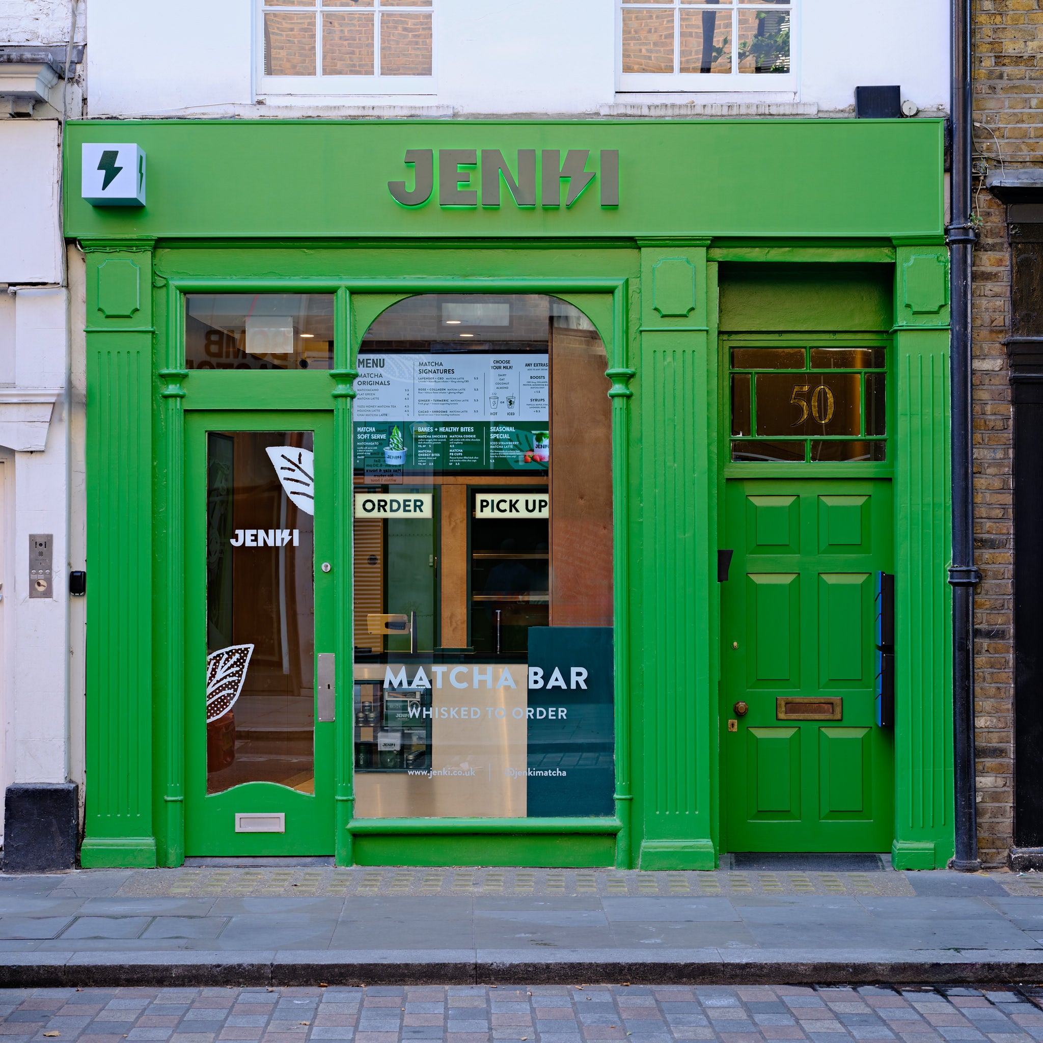 JENKI Matcha Bar in Covent Garden London