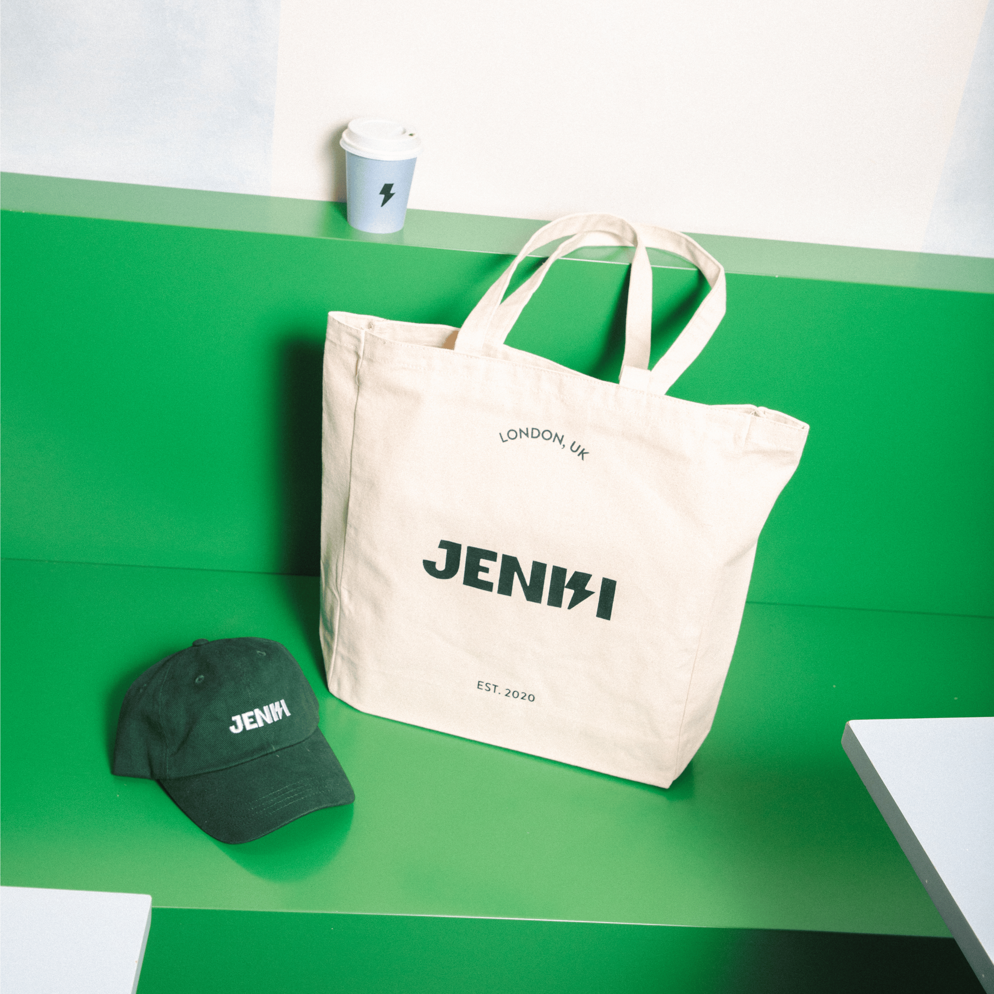 JENKI MATCHA TOTE BAG