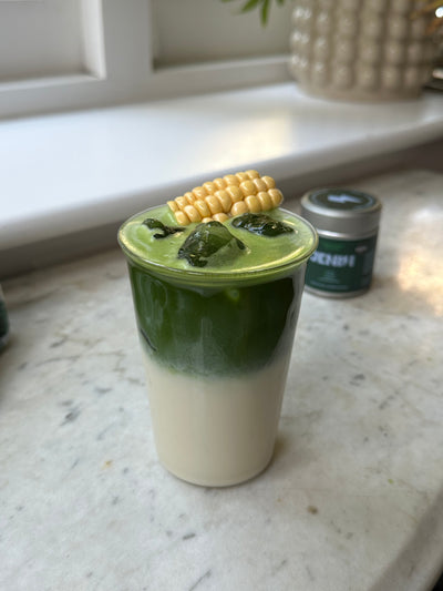 ICED CORN MILK MATCHA