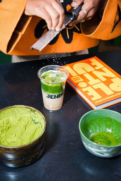 DEE'S PEANUT PUNCH MATCHA LATTE