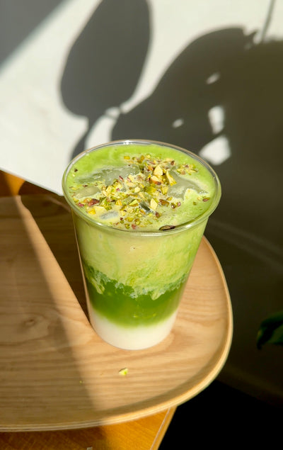 PISTACHIO MATCHA LATTE