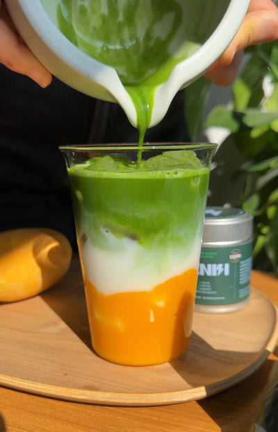 MANGO MATCHA LATTE