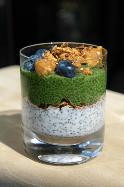 MATCHA CHIA PUDDING