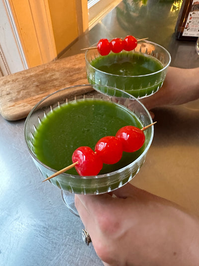 MATCHA FESTIVE COCKTAIL