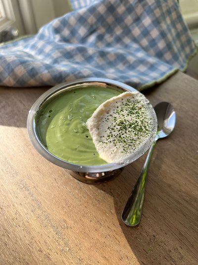 WHITE CHOCOLATE MATCHA MOUSSE