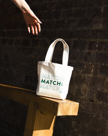 MINI JENKI MATCHA TOTE BAG