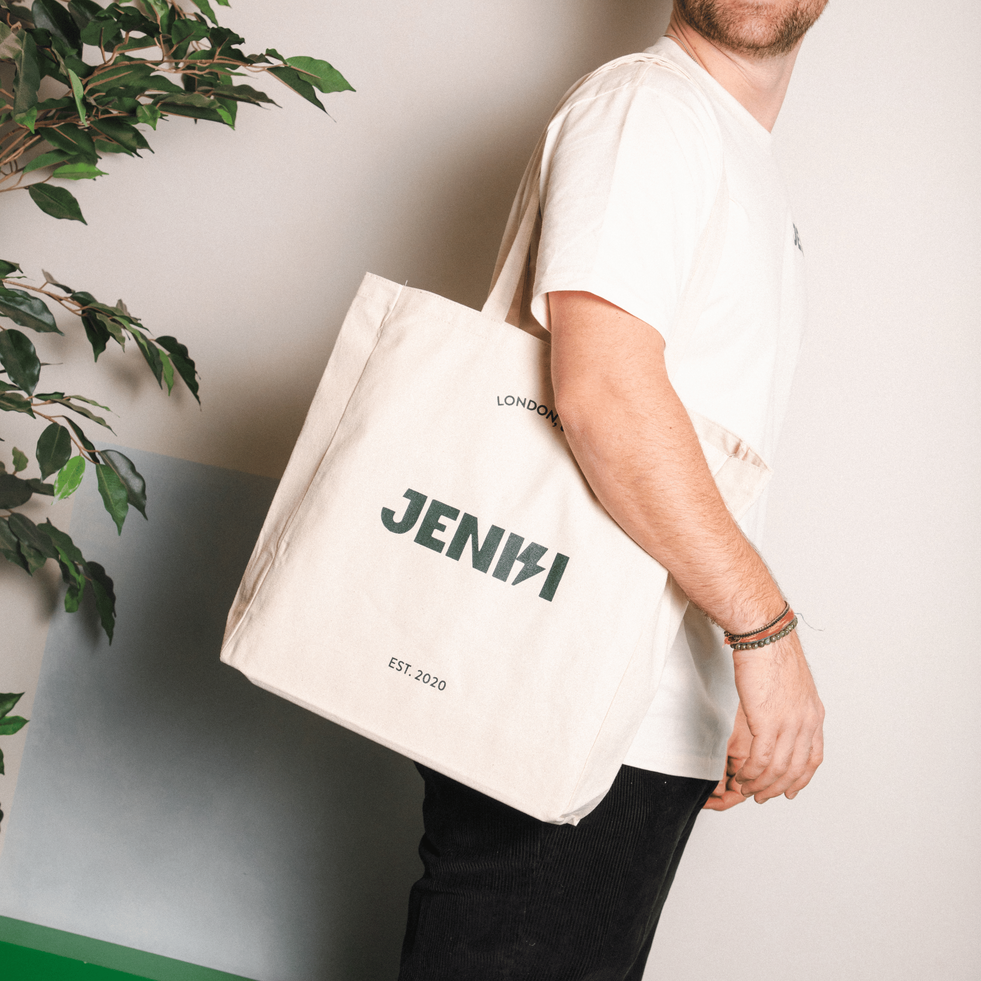 JENKI MATCHA TOTE BAG